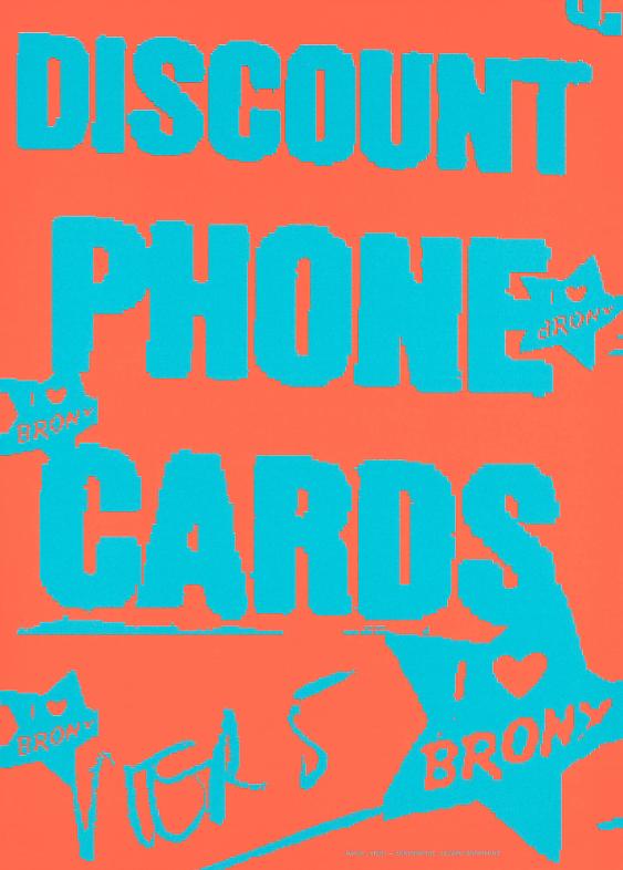 Discount Phone Cards - I [Love] Bronx - Vier5