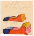 Susi und Ueli Berger, Skizzen zu Soft Chair,1967–1968, Museum für Gestaltung Zürich, Designsamm…