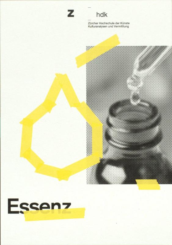 Essenz, Ausstellung Abschlussprojekte Kunst Medien Design