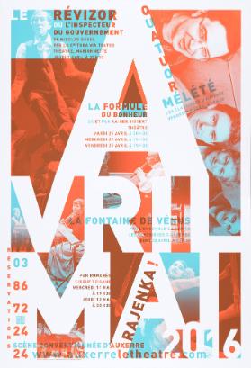 Avril Mai 2016 - Scène conventionnée d'Auxerre