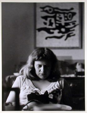 Frau eines Grafikers ; Frau von Fred Riz à Porta