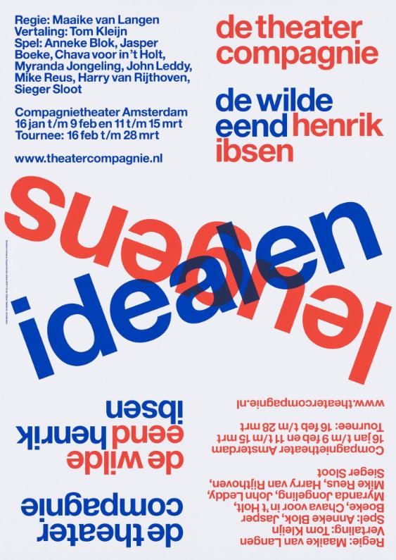 De Theatercompagnie - Idealen - Leugens - De wilde eend - Henrik Ibsen
