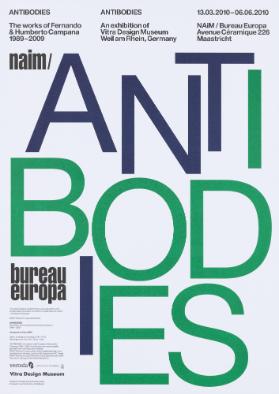 NAiM / Bureau Europe - Antibodies -  The works of Fernando & Humberto Campana 1989-2009