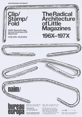 NAiM / Bureau Europe - Clip / Stamp / Fold - The Radical Architecture of Little Magazines 196X-197X