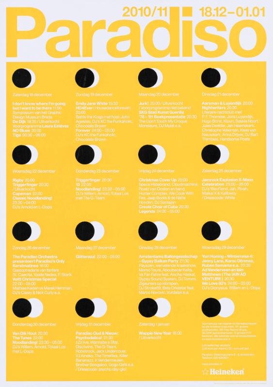 Paradiso 18.12-01.01.2010/11