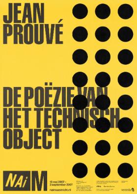 NAiM - Jean Prouvé - De poëzie van het technisch object (recto) - NAiM - Jean Prouvé - The Poetics of the Technical Object (verso)