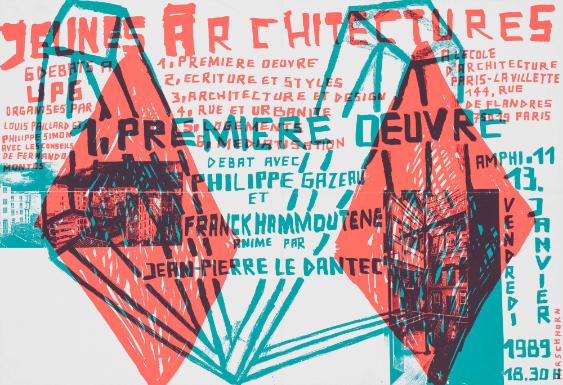Jeunes architectures - 1. Première œuvre - Amphi. 11