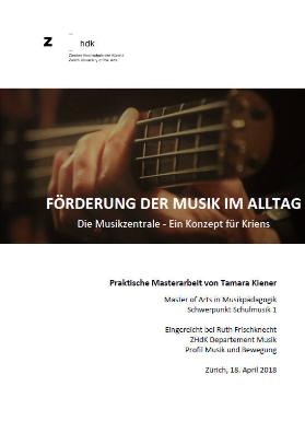 Förderung der Musik im Alltag