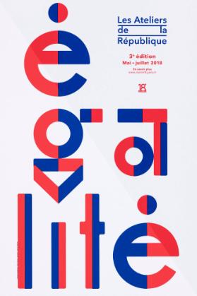 Egalité - Les Ateliers de la République - 3e édition