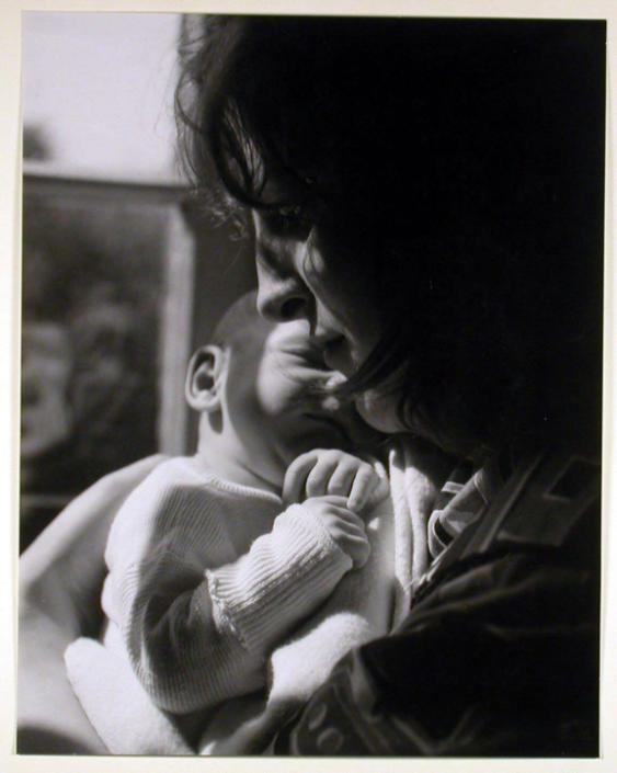 Portrait Eva Thomkins ( Frau von Andrè Thomkins )