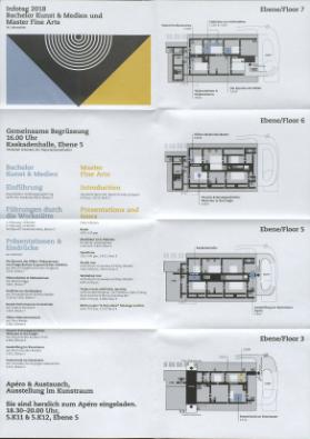 Infotag 2018, Bachelor Kunst & Medien und Master Fine Arts