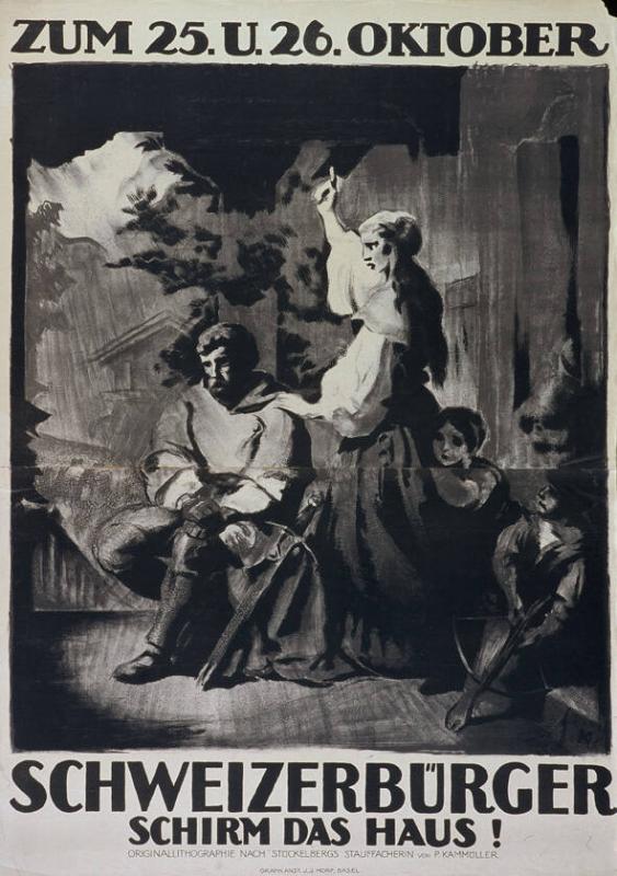 Zum 25. u. 26. Oktober - Schweizerbürger - Schirm das Haus!