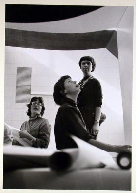 Vorbereitungen für's Schülerfest 1955