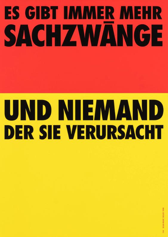 Es gibt immer mehr Sachzwände - Und niemand der sie verursacht