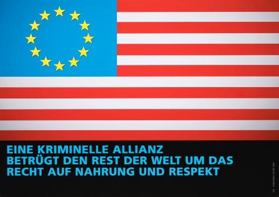 Eine kriminelle Allianz betrügt den Rest der Welt um das Recht auf Nahrung und Respekt