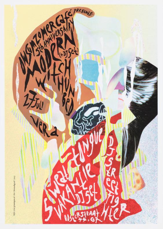 Owsumzomer café presents: 5the anniversary Modern Witch Hun Bed - Sweat Tongue - Vakantie - DJ Set - DJ Street Fighter