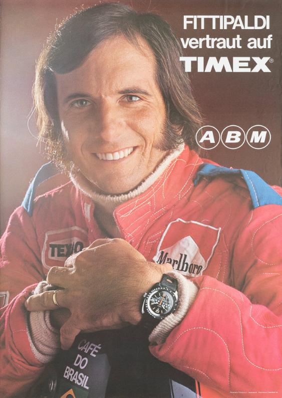 Fittipaldi vertraut auf Timex - ABM