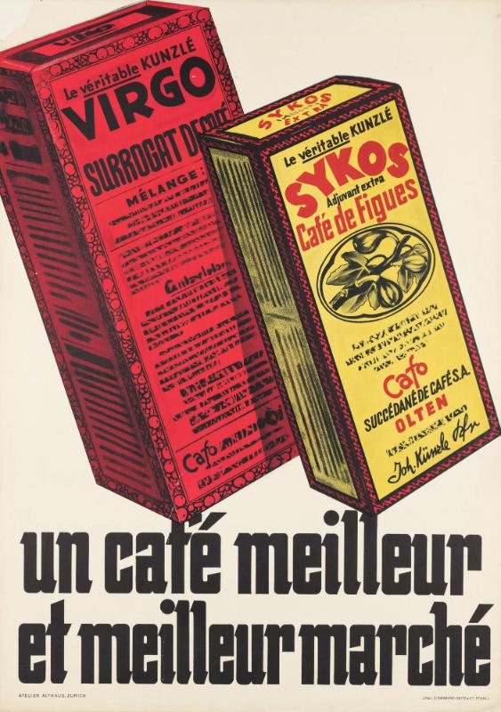 Un café meilleur  et meilleur marché - Virgo - Surrogat de café - Sykos - Café de Figues