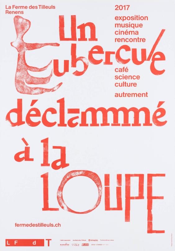 Un mubercule déclammé à la loupe - La Ferme des Tilleuls - Renens