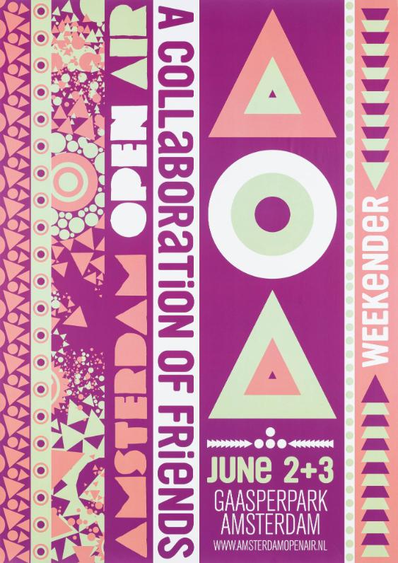 Amsterdam Open Air - Weekender - A Collaboration of Friends - Gaasperpark Amsterdam