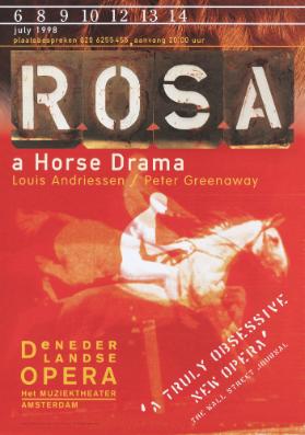 Rosa - A Horse Drama - Louis Andriessen / Peter Greenaway - De Nederlandse Opera