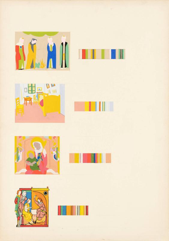 [Farbe an sich Kontrast - Analysen alter Meister]