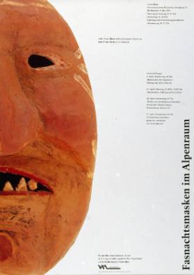 Fasnachtsmasken im Alpenraum