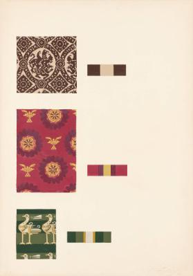 [Farbanalysen von Tapeten]