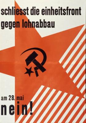 Ja! Nein! - Schweizer Abstimmungsplakate 1918 - 1958
