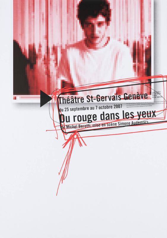 Du rouge dans les yeux - Théâtre St-Gervais Genève
