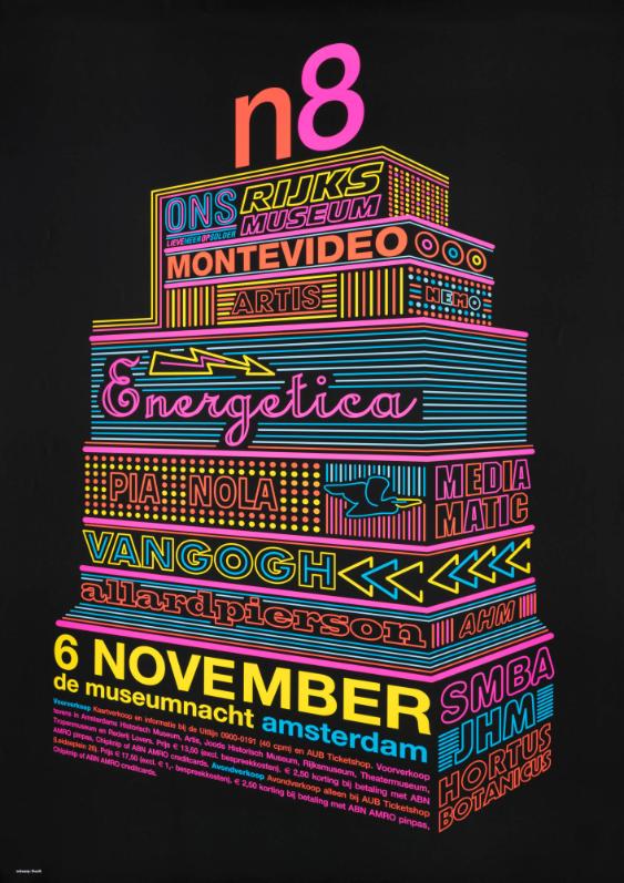 N8 - 6 November - De Museumnacht  Amsterdam