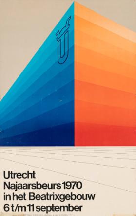 Utrecht najaarsbeurs 1970 in het Beatrixgebouw