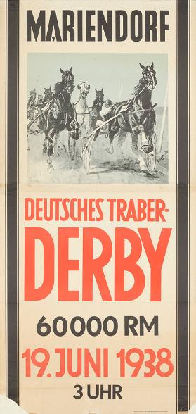 Mariendorf - Deutsches Traber-Derby - 60000 RM