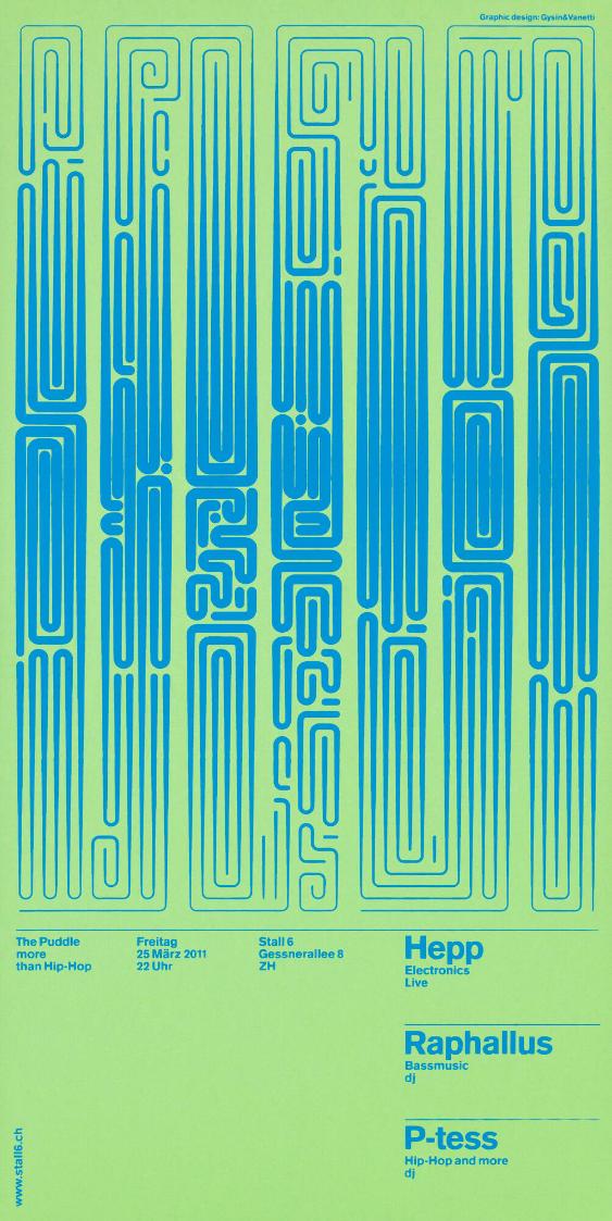 The Puddle - more than Hip-Hop - Stall 6 - Hepp - Raphallus - P-tess