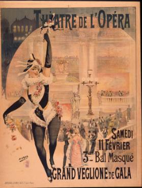 Théatre de l'Opéra - Samedi 11 février - 3ème bal masqué - Grand veglione de gala