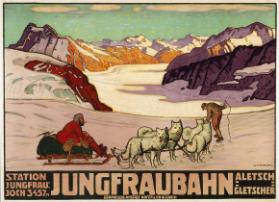 Jungfrau Bahn - Station Jungfraujoch (3457) - Aletsch Gletscher