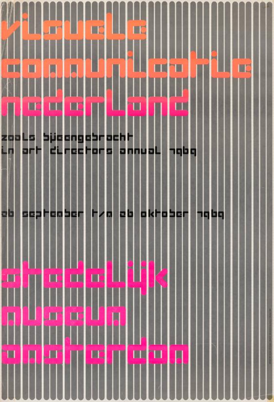 Visuele communicatie nederland - Stedelijk Museum Amsterdam