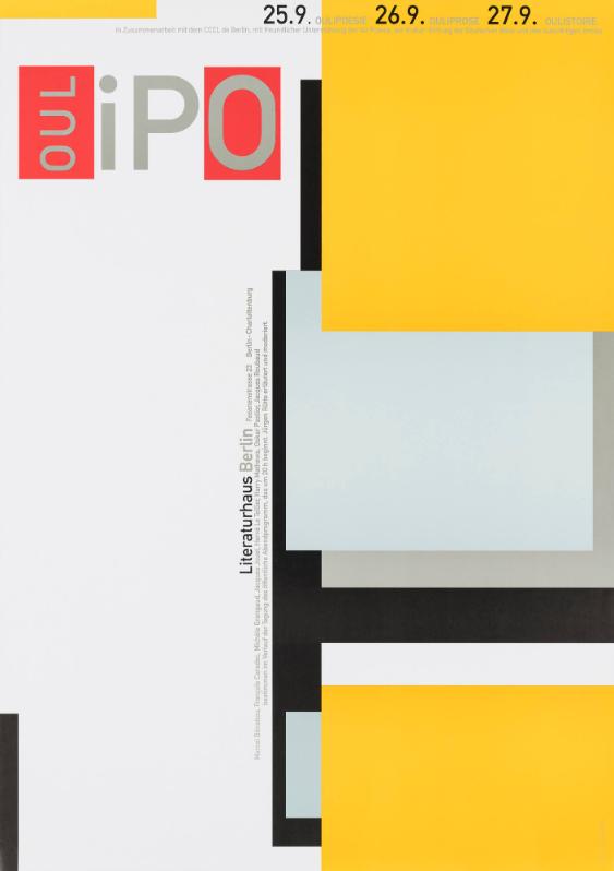 Oulipo - Literaturhaus Berlin