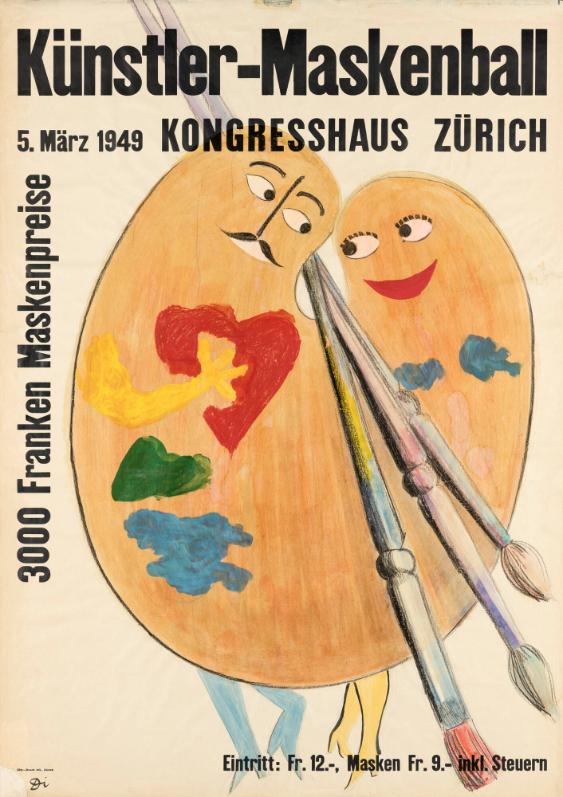 Künstler-Maskenball - Kongresshaus Zürich