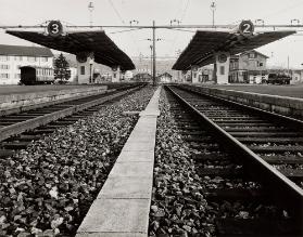 Winterthur Grüze Bahnhof - Fertige Dächer - Perron 2 und 3