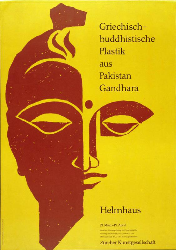 Griechisch-buddhistische Plastik aus Pakistan Gandhara - Helmhaus
