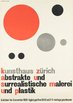 Kunsthaus Zürich - abstrakte und surrealistische Malerei und Plastik