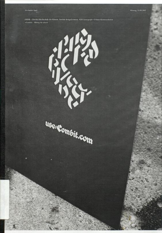 "Combit"- Hitting the streets