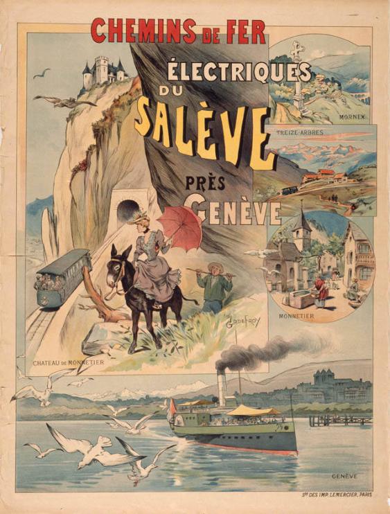 Chemins de fer électriques du Salève près Genève