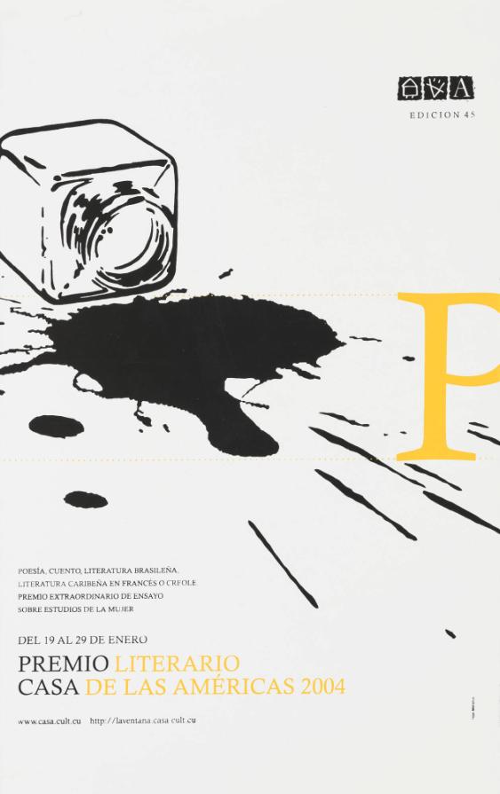 Premio Literario - Casa de las Américas 2004
