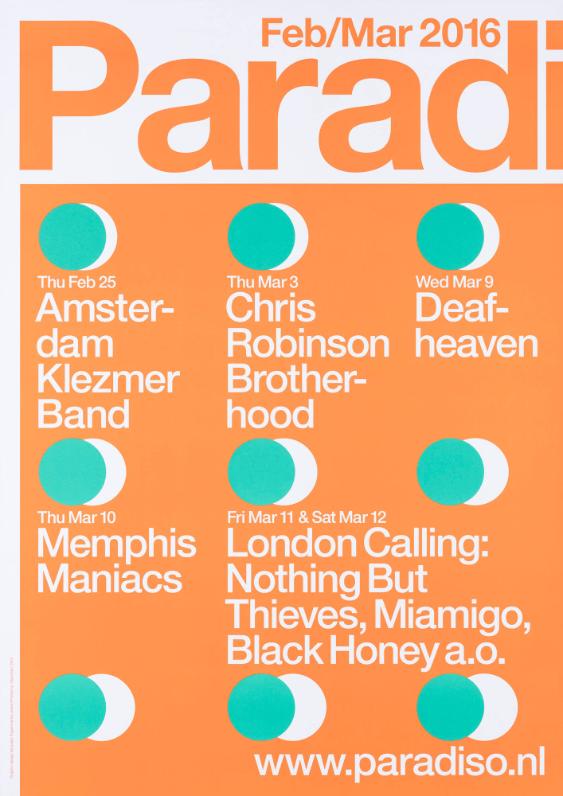 Paradi[so] -  Amsterdam Klezmer Band - Chris Robinson Brotherhood - Deafheaven - Memphis Maniacs - London Calling: Nothing but Thieves, Miamigo, Black Honey a.o. - www.paradiso.nl