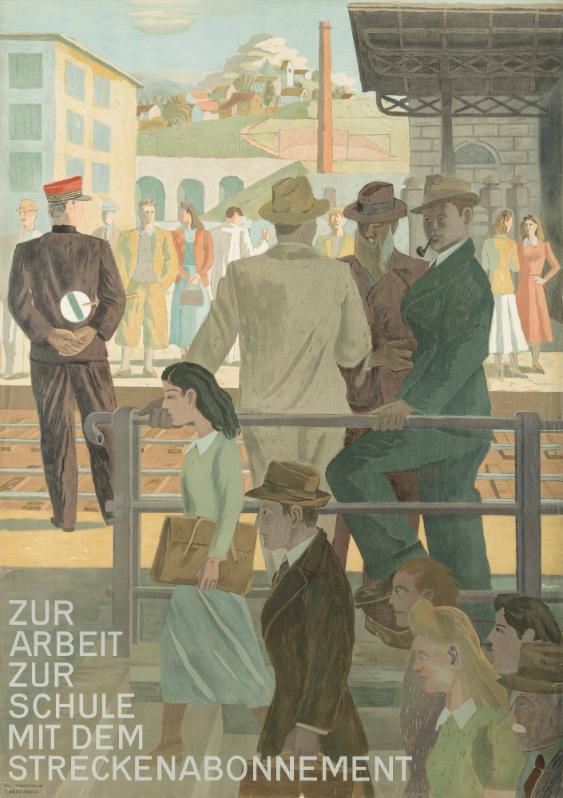 Zur Arbeit - Zur Schule - Mit dem Streckenabonnement