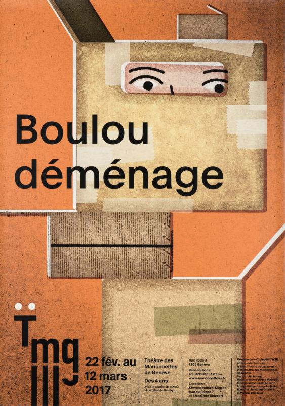 Boulou déménage - Tmg - Théâtre des Marionettes de Genève