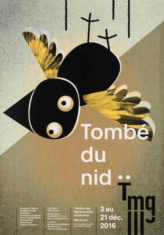 Tombé du nid - Tmg - Théâtre des Marionettes de Genève