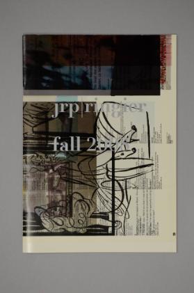 jrp | ringier fall 2008



